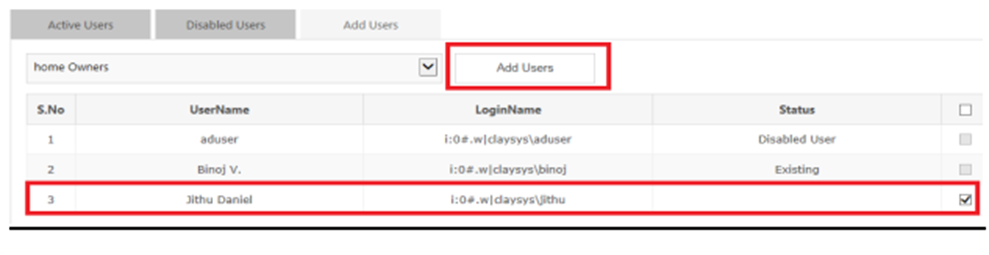 User Management - ClaySys Technologies